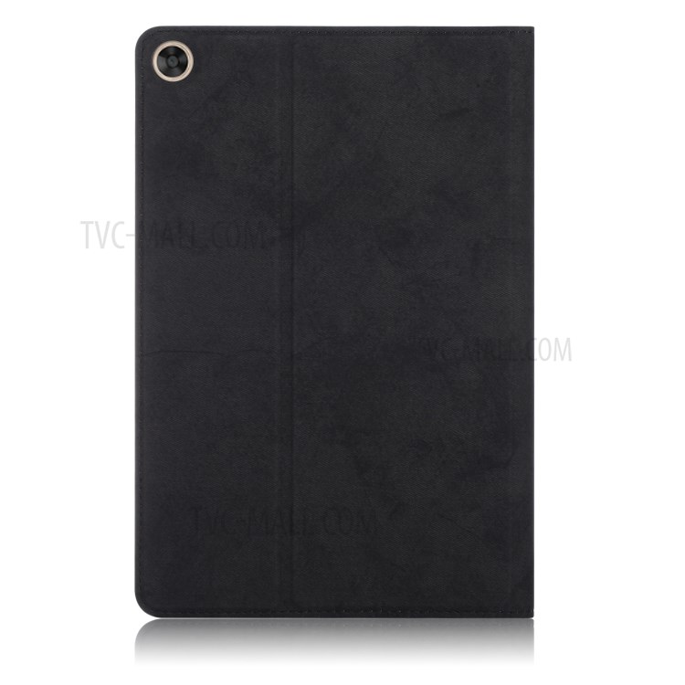 Front Pocket Smart Awakening Leather Protection Case with Stand for Huawei MatePad T 10S/T 10 /Enjoy Tablet 2 - Black-3