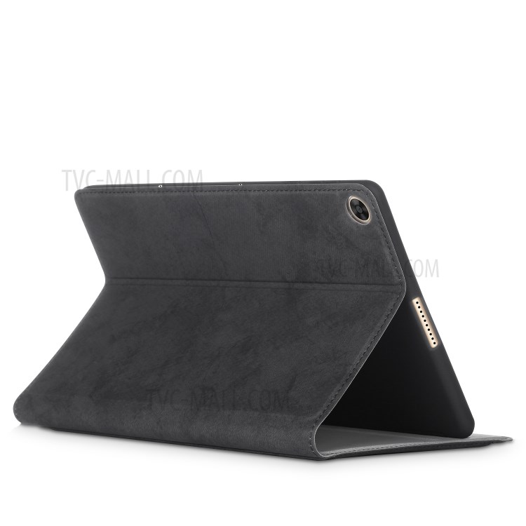 Front Pocket Smart Awakening Leather Protection Case with Stand for Huawei MatePad T 10S/T 10 /Enjoy Tablet 2 - Black-5