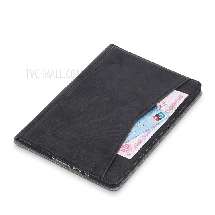 Front Pocket Smart Awakening Leather Protection Case with Stand for Huawei MatePad T 10S/T 10 /Enjoy Tablet 2 - Black-7