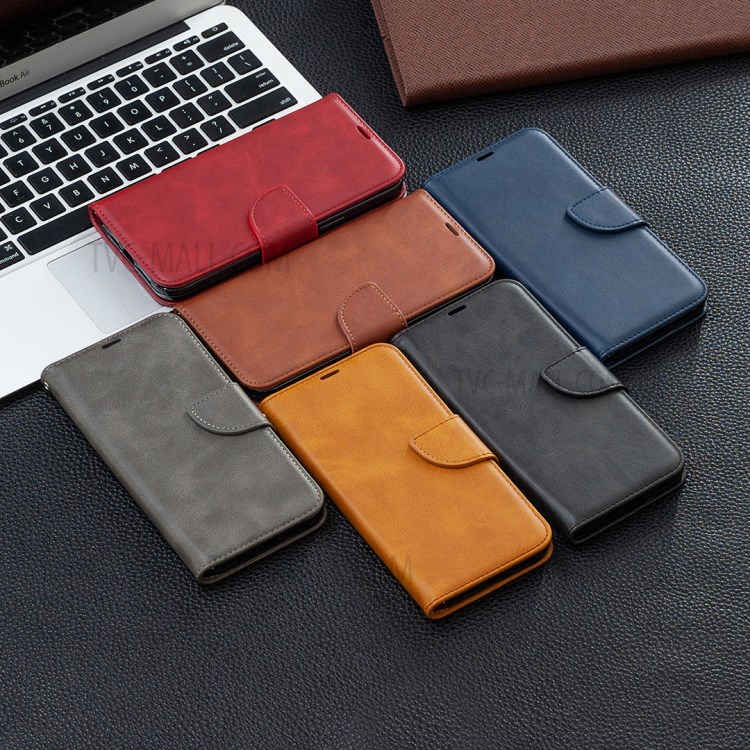 Leather Stand Case with Card Slots for Huawei P50 - Black-9