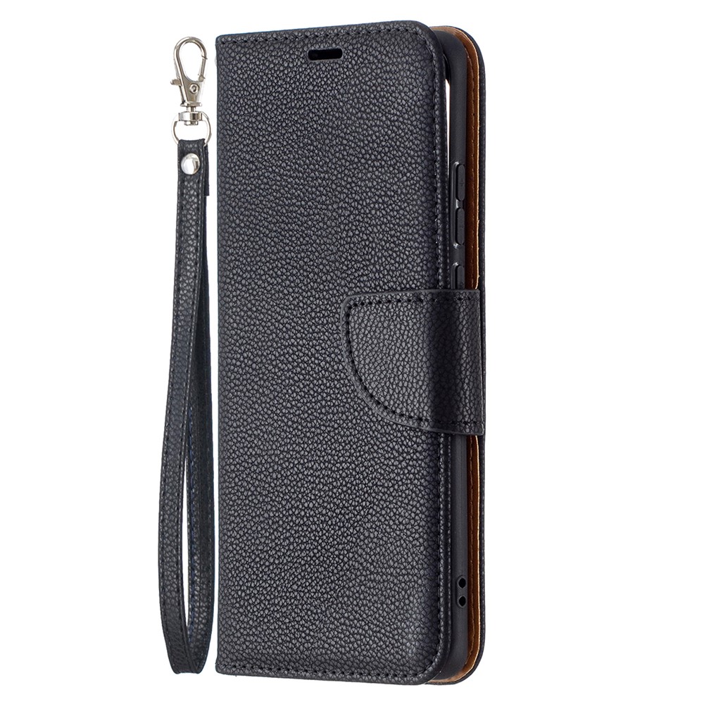 Litchi Surface with Wallet Leather Stand Case for Huawei P50 Pro - Black-2