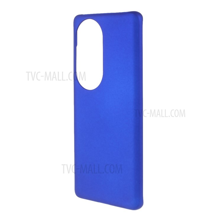 Rubberized Coating Skin PC Hard Shell Case for Huawei P50 Pro Mobile Phone Cover - Blue-2