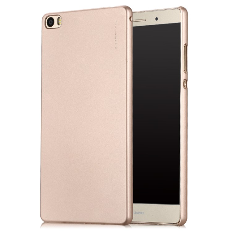 X-LEVEL Metallic Back Case Phone Cover for Huawei Ascend P8 Max - Gold-1