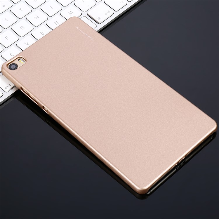 X-LEVEL Metallic Back Case Phone Cover for Huawei Ascend P8 Max - Gold-2