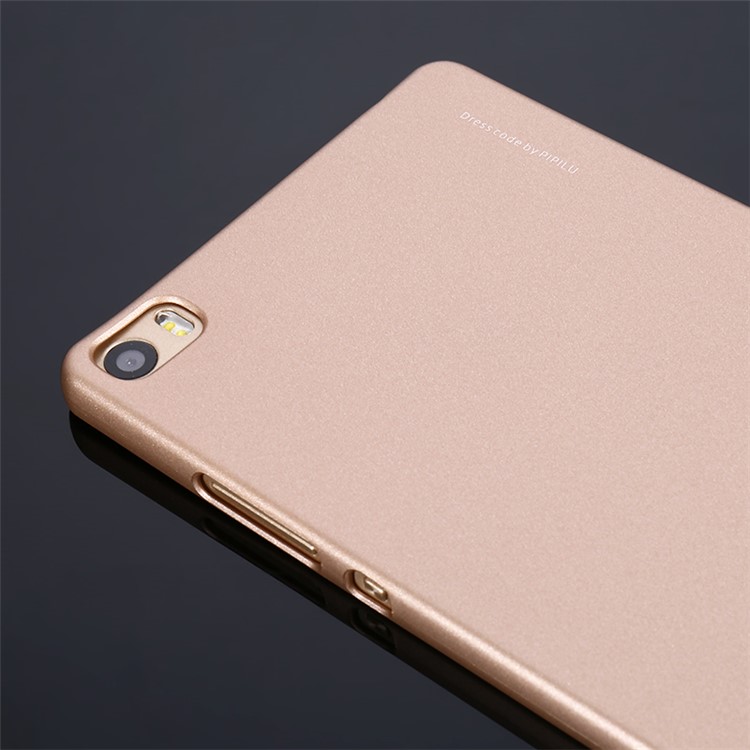 X-LEVEL Metallic Back Case Phone Cover for Huawei Ascend P8 Max - Gold-4