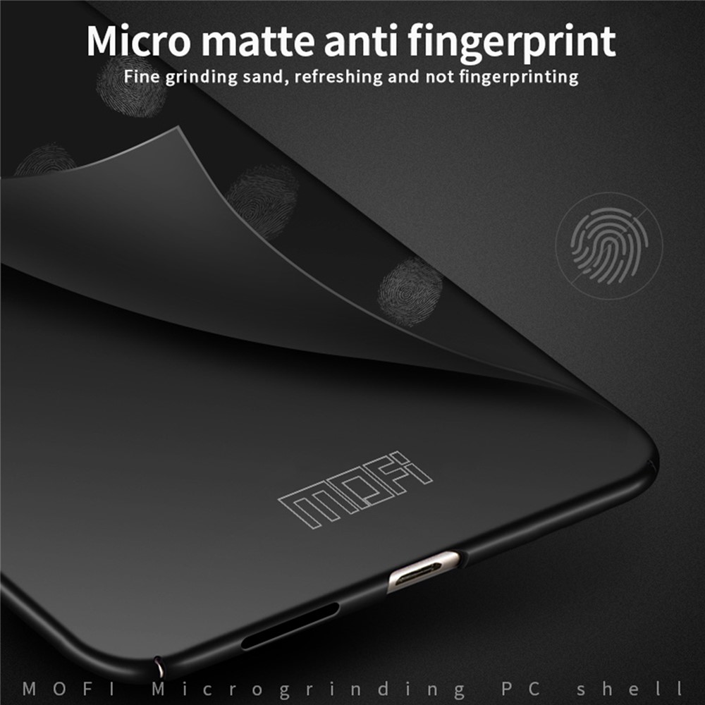 MOFI Shield Slim Frosted Hard PC Shell Case for Huawei P50 - Black-6