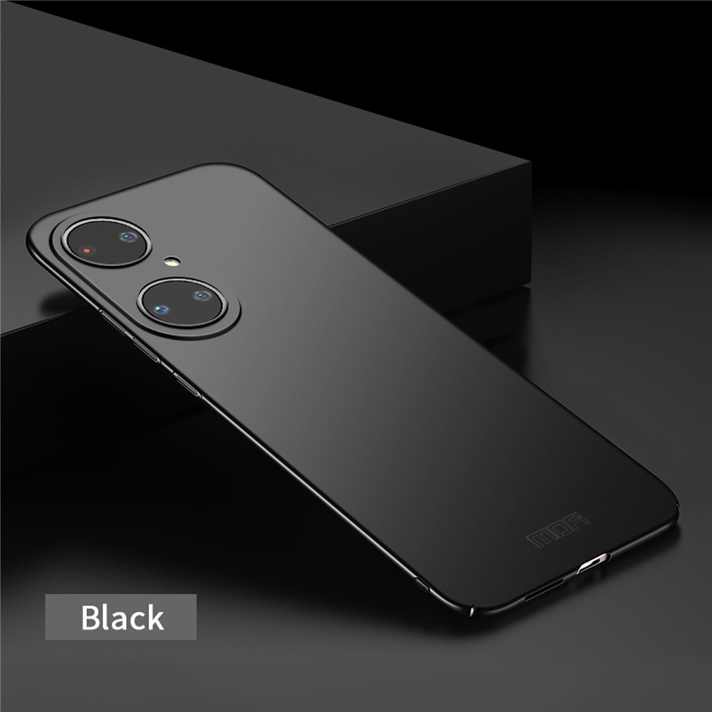 MOFI Shield Slim Frosted Hard PC Shell Case for Huawei P50 - Black-9