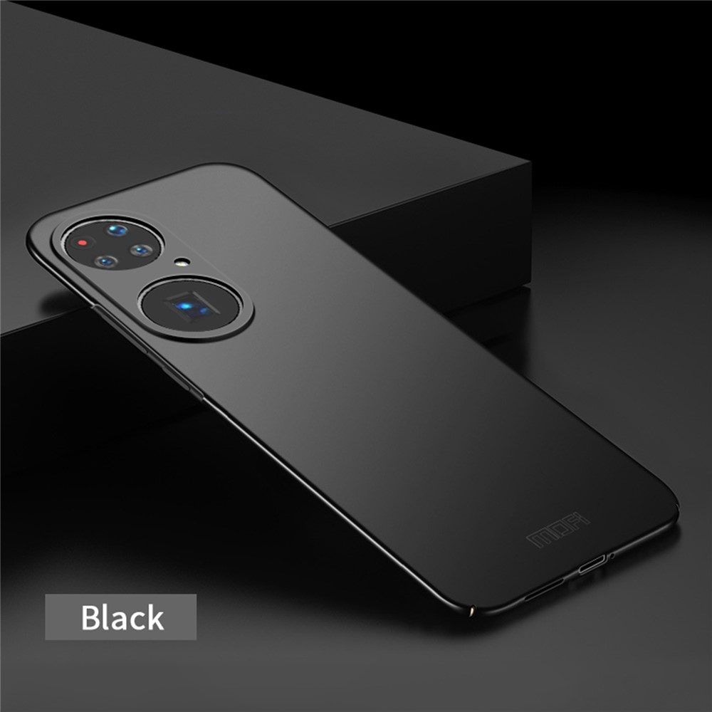 MOFI Shield Slim Frosted Hard Plastic Shell for Huawei P50 Pro - Black-10