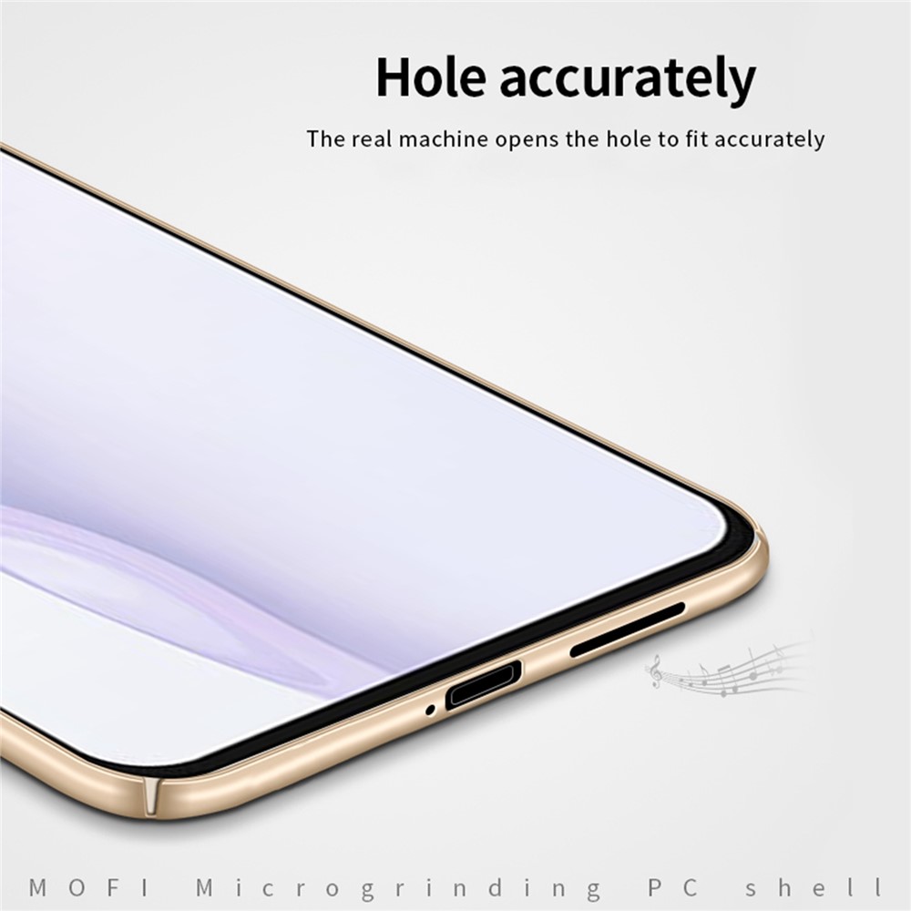MOFI Shield Slim Frosted Hard Plastic Shell for Huawei P50 Pro - Black-8