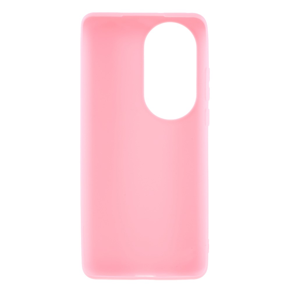 Double-sided Matte Shockproof TPU Phone Case Shell Cover for Huawei P50 Pro - Pink-3