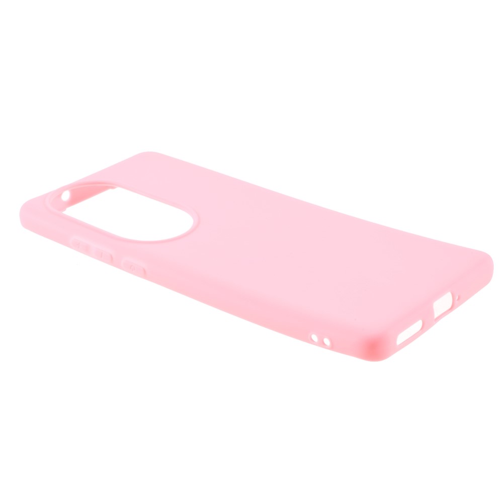 Double-sided Matte Shockproof TPU Phone Case Shell Cover for Huawei P50 Pro - Pink-4