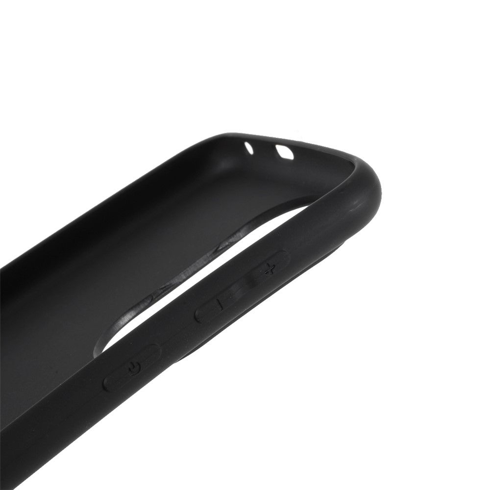 Couvercle de Coque à Double Face TPU Matte TPU Matte Pour Huawei P50 - le Noir