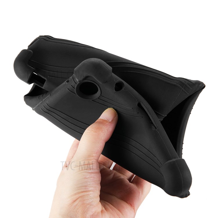 Silicone Tablet Shell Cover with Supporting Kickstand for Huawei MatePad T8 - Black-7