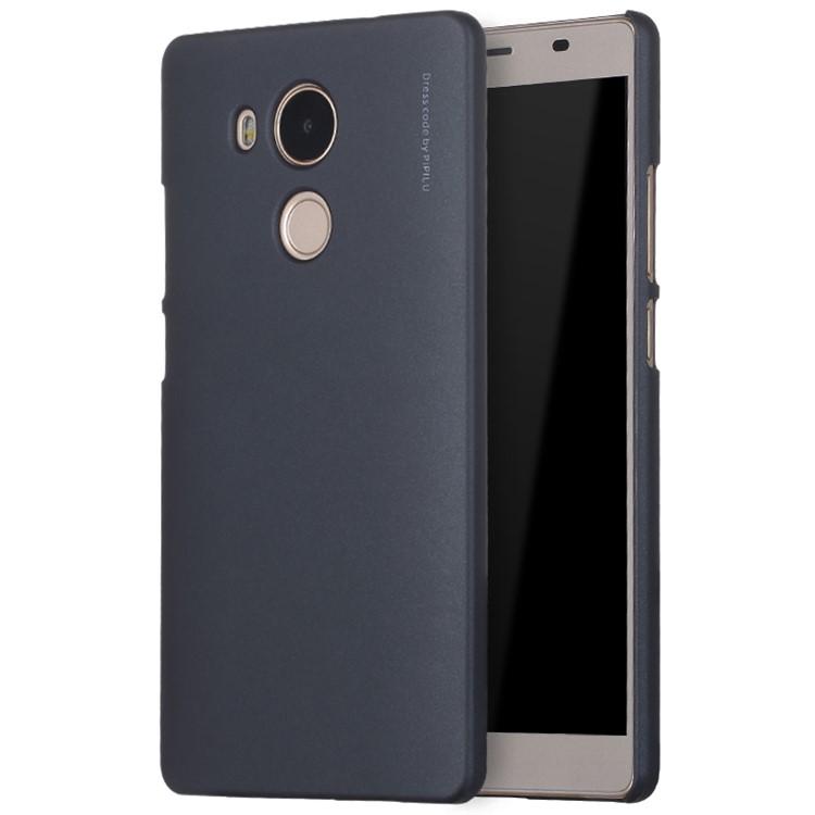 X-LEVEL Metallic Hard Plastic Back Case for Huawei Mate 8 - Black-1