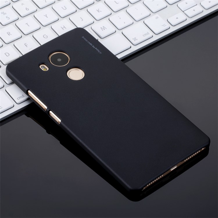 X-LEVEL Metallic Hard Plastic Back Case for Huawei Mate 8 - Black-3