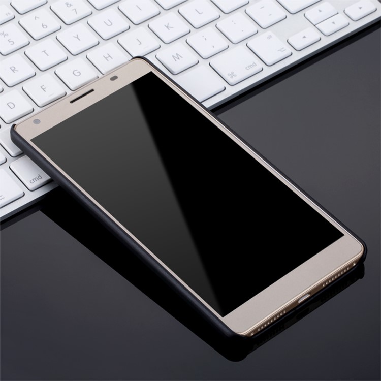 X-LEVEL Metallic Hard Plastic Back Case for Huawei Mate 8 - Black-5