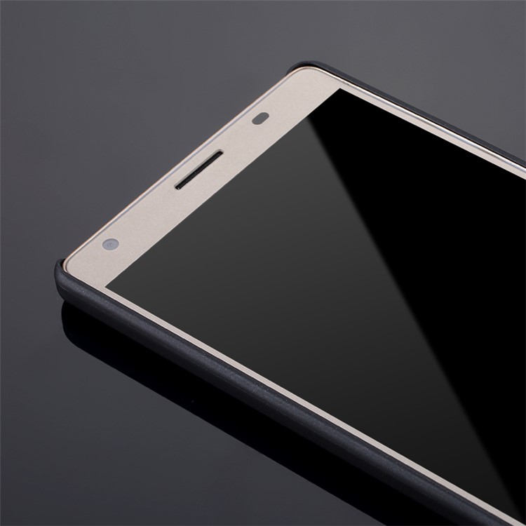 X-LEVEL Metallic Hard Plastic Back Case for Huawei Mate 8 - Black-11