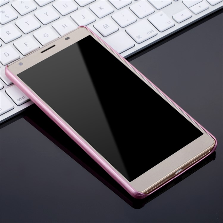 X-LEVEL Metallic Hard PC Back Phone Case for Huawei Mate 8 - Rose Gold-5
