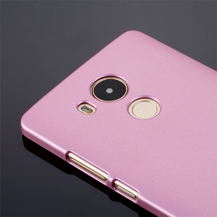 X-LEVEL Metallic Hard PC Back Phone Case for Huawei Mate 8 - Rose Gold-7