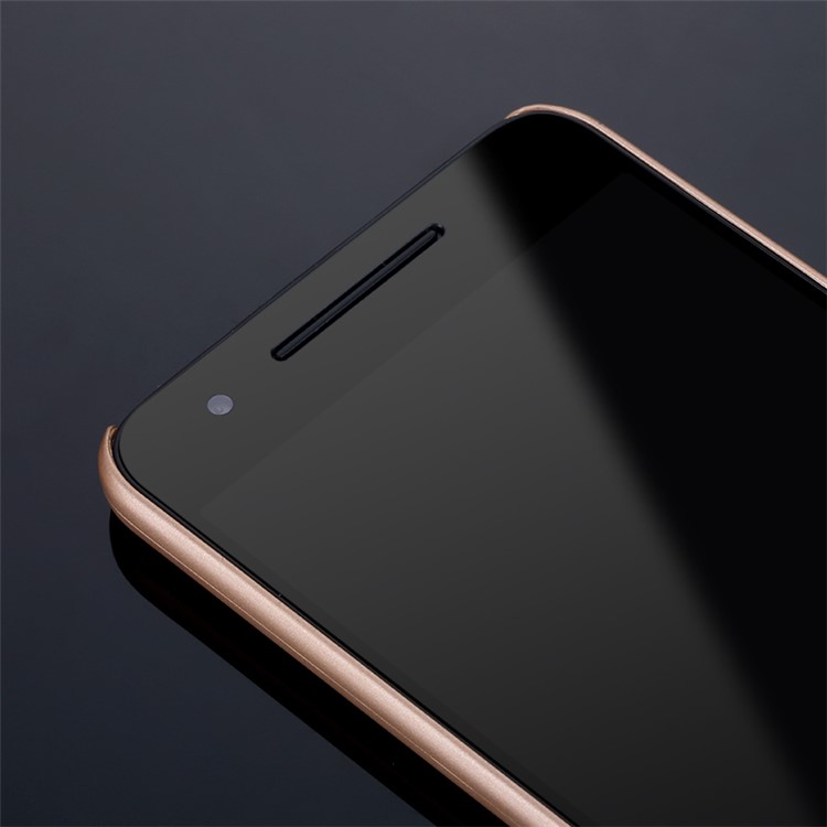 X-LEVEL Rubberized Slim Hard Cover Case for Huawei Nexus 6P - Gold-6
