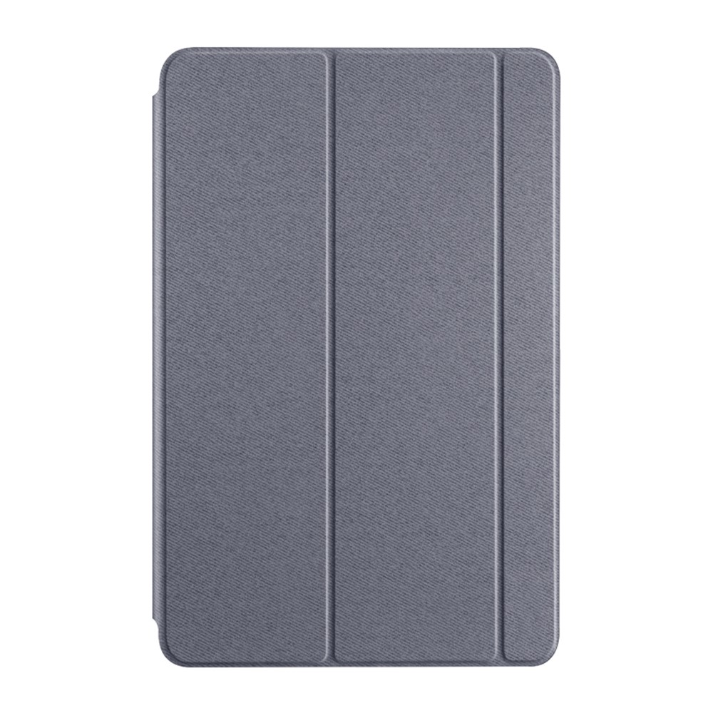 Auto-Absorbed Tri-fold Stand TPU Leather Tablet Smart Cover Case Shell for Huawei MatePad Pro 10.8 (2021) - Grey-2