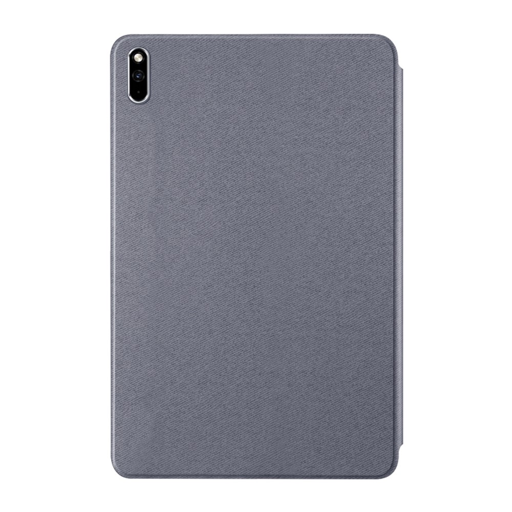 Auto-Absorbed Tri-fold Stand TPU Leather Tablet Smart Cover Case Shell for Huawei MatePad Pro 10.8 (2021) - Grey-3