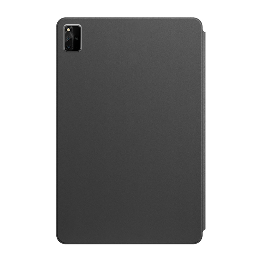Tri-fold Stand Auto-Absorbed TPU Leather Tablet Smart Cover Case Shell for Huawei MatePad Pro 12.6 (2021) - Black-3