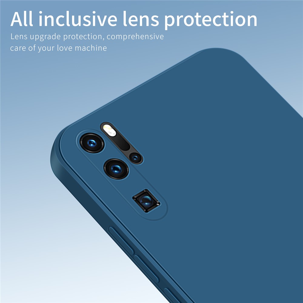 PINWUYO Soft Silicone + TPU Phone Protection Hybrid Case Cover for Huawei P30 Pro - Green-5