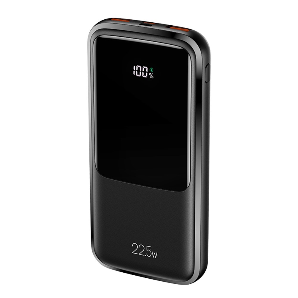 USAMS US-CD161 PB58 QC3.0+PD 22.5W Dual USB Port Fast Charging Power Bank 10000mAh Digital Display External Battery Charger-4