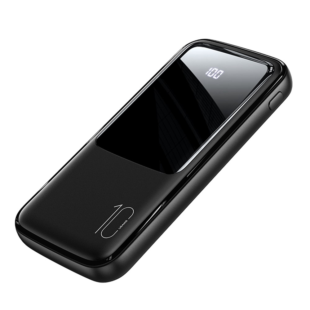 USAMS US-CD163 PB58 10000mAh Dual USB Port Digital Display Power Bank External Battery Charger for Mobile Phone Tablet-7