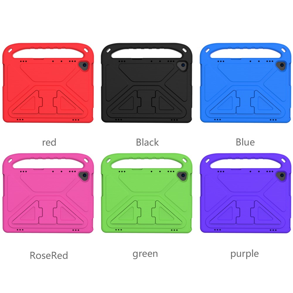 Well-Protected Hand-Hold Grip EVA Tablet Case with Kickstand for Huawei MediaPad T5 10.1 - Black-6