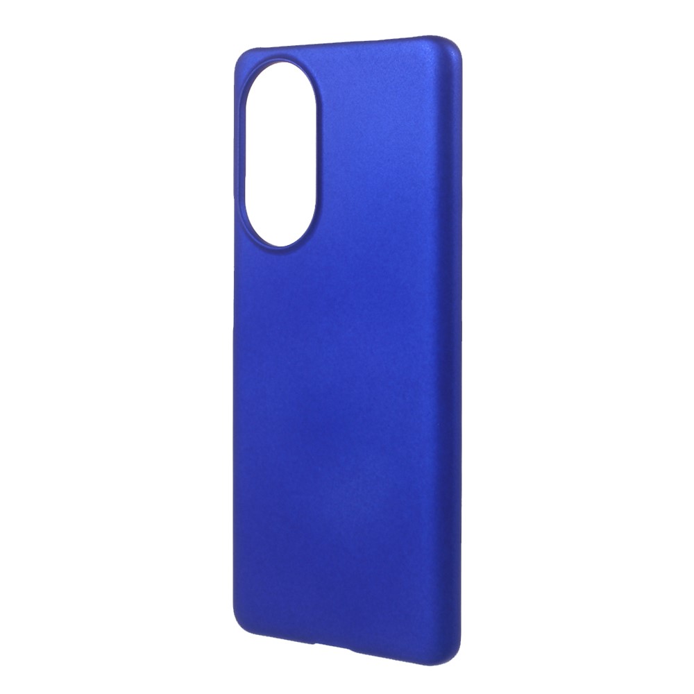 Colorful Rubberized Workmanship Plastic Phone Case for Honor 50 - Blue-2