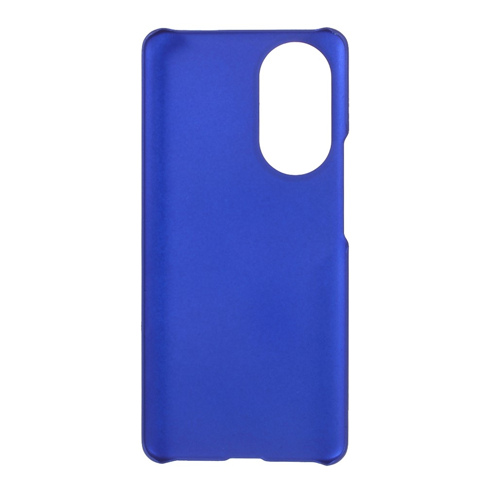 Colorful Rubberized Workmanship Plastic Phone Case for Honor 50 - Blue-3
