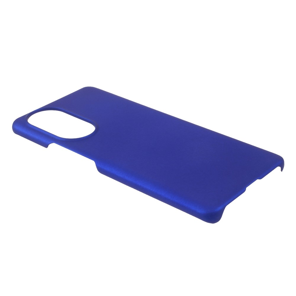 Colorful Rubberized Workmanship Plastic Phone Case for Honor 50 - Blue-4