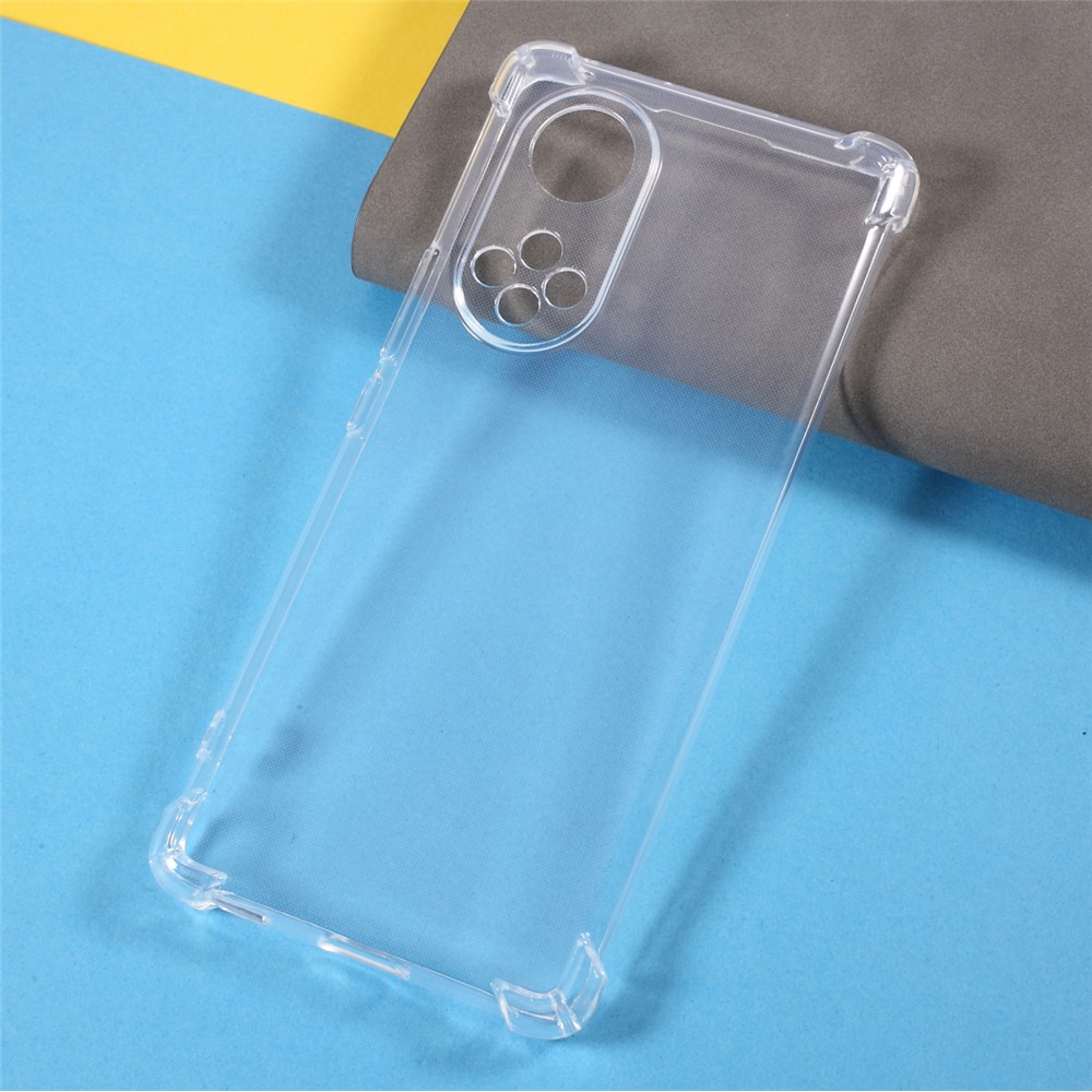 Crystal Clear Transparent Design 1.5mm Thick Precise Cut-out Shockproof Soft TPU Protective Phone Case for Honor 50 5G-2