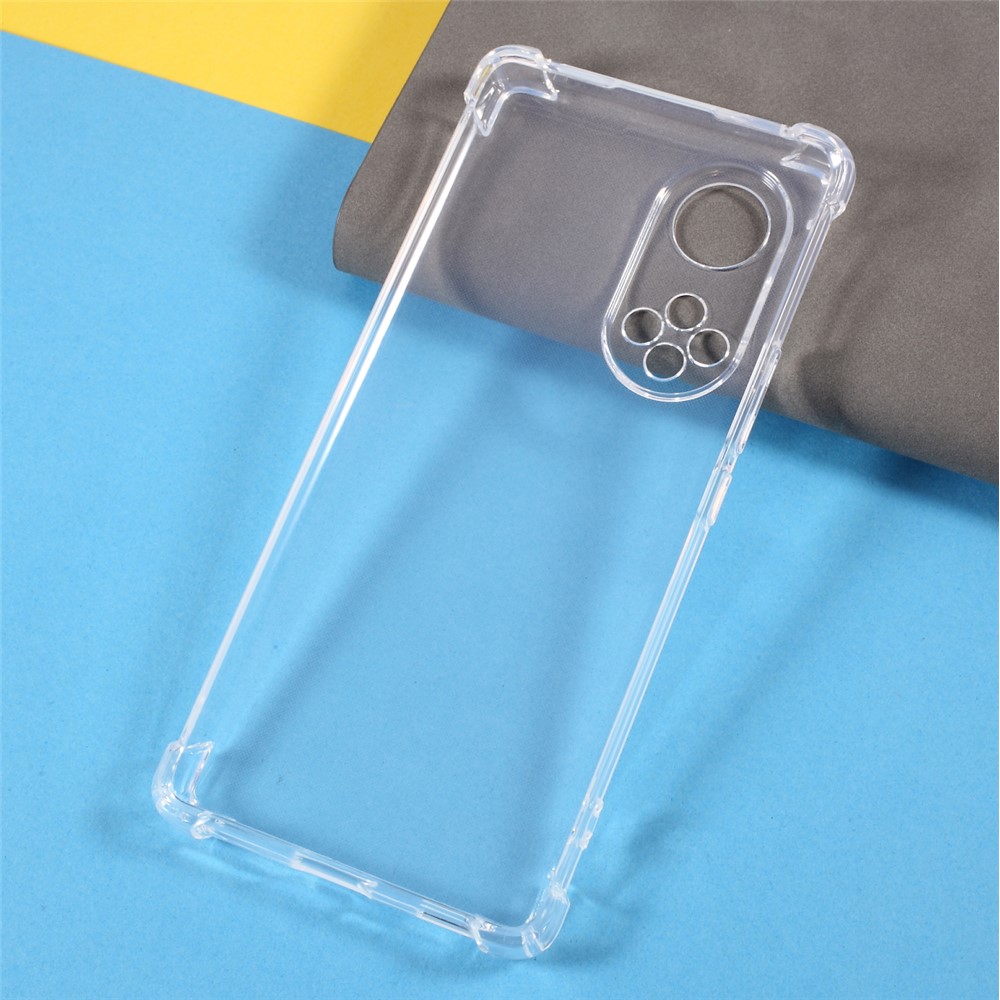 Crystal Clear Design Transparente 1.5mm Espessura Corte Preciso À Prova De Choque Macio TPU Protective Case Telefone Para Honra 50 / Huawei Nova 9.-5