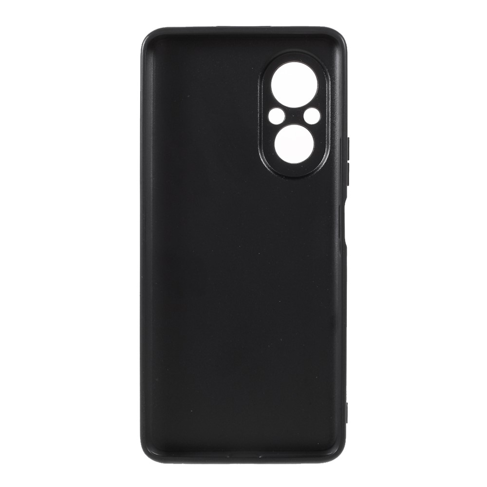 FUKELAI Drop-proof CD Veins Precise Cut-out PC + TPU Combo Phone Case Shell for Honor 50 SE - Black-3