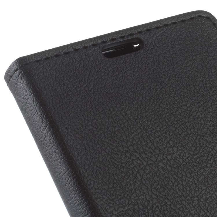 Wallet Stand Leather Case for Huawei Y6II Compact - Black-4