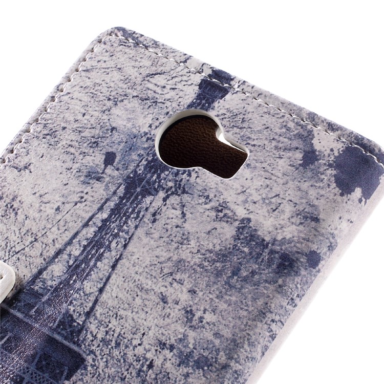 Phone Leather Stand Case for Huawei Y6II Compact - Crown and Butterfly-9