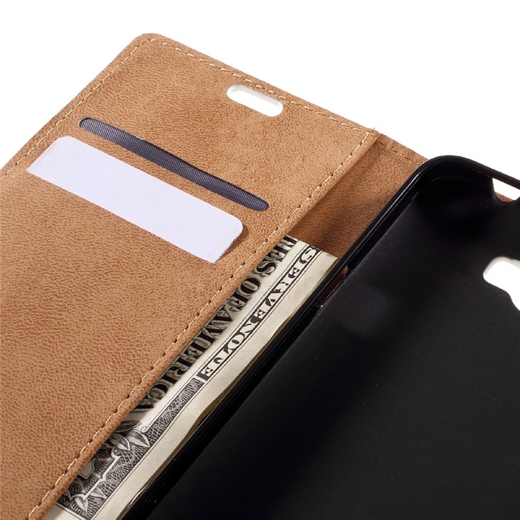 Wallet Leather Stand Case for Huawei Y6II Compact - Blue Hairy Doll-7