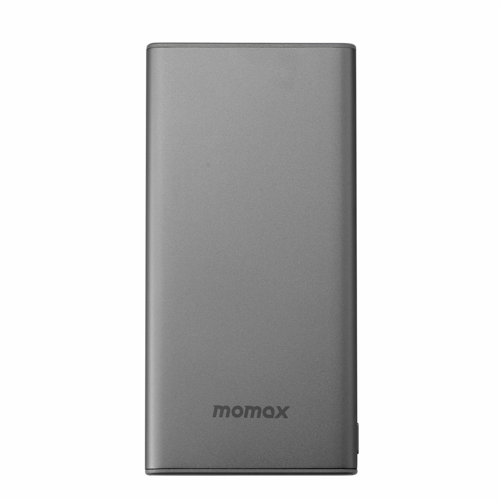 Momax IP76 iPower LITE2 Lightweight Metal Fast Charging Power Bank 10000mAh Portable Charger External Cell Phone Battery Pack - Space Grey-2
