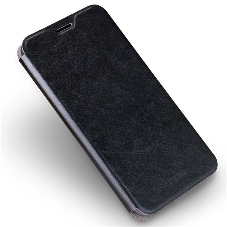 MOFI Rui Series Leather Stand Case for Huawei Y6II / Honor 5A - Black-1