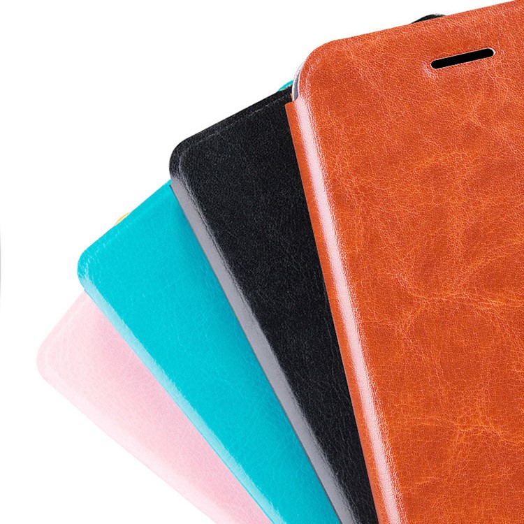 MOFI Rui Series Leather Stand Case for Huawei Y6II / Honor 5A - Black-4