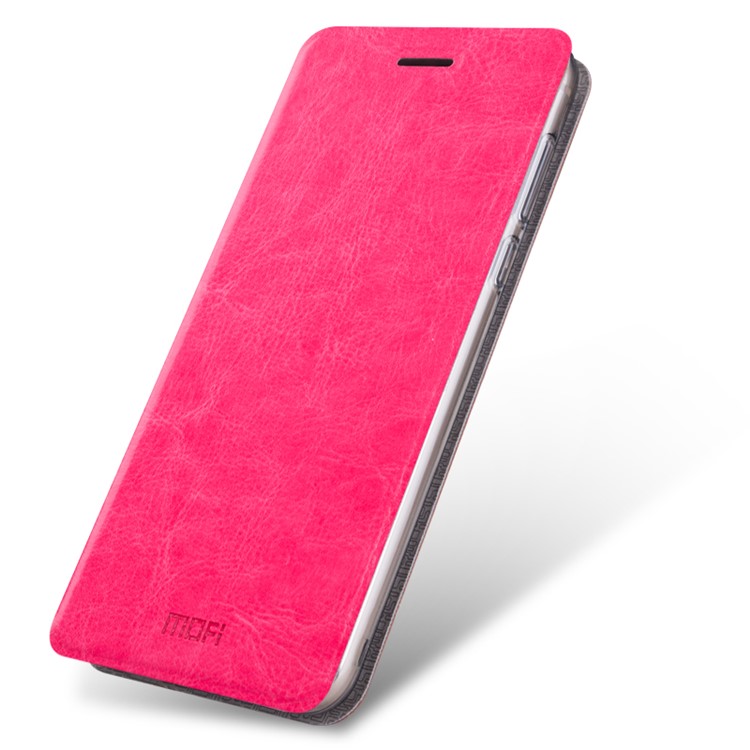 MOFI Rui Series Leather Stand Phone Cover for Huawei Honor 8 - Rose-1
