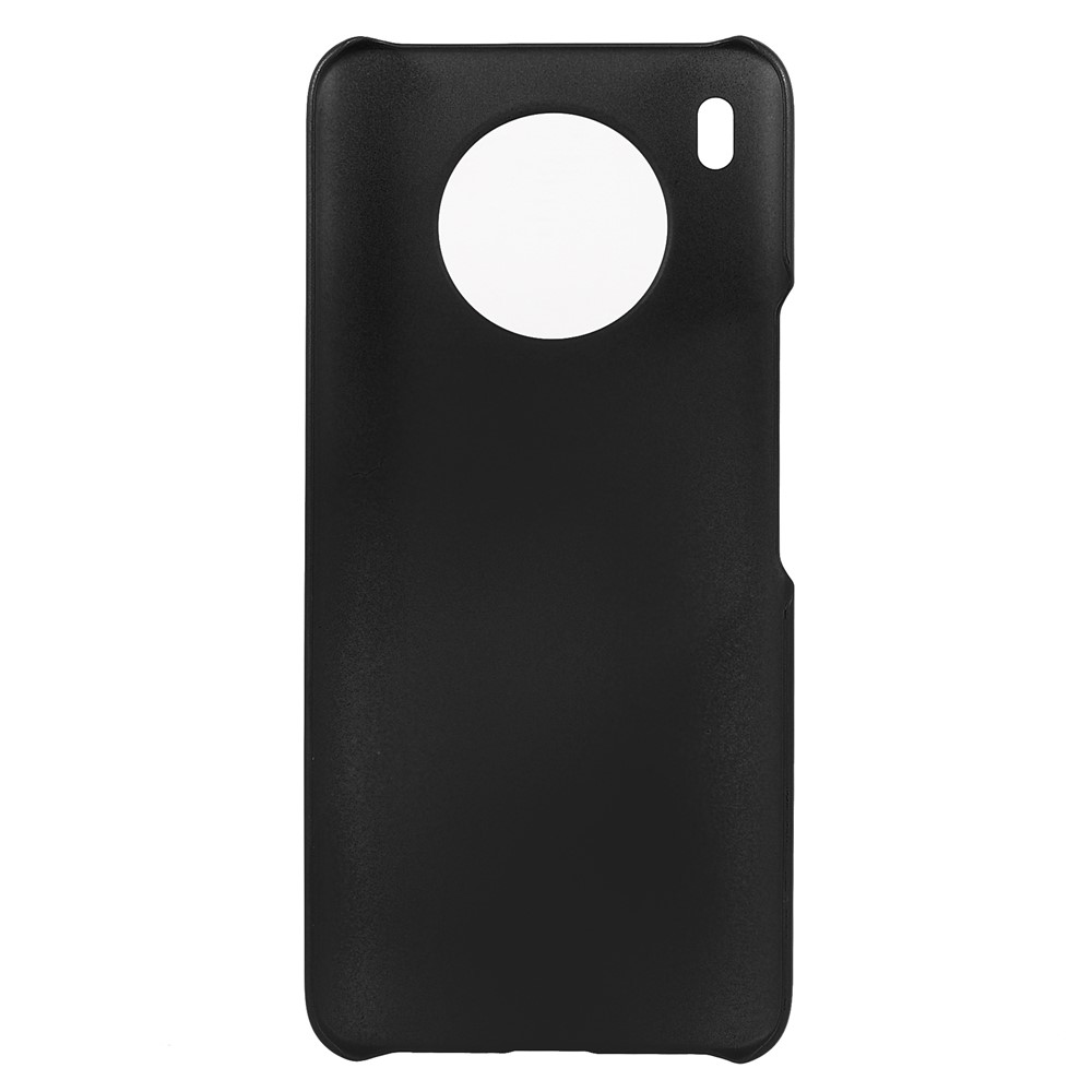 Rubberized Hard Plastic Shockproof Protective Phone Cover for Huawei nova 8i / Honor X20 - Black-3