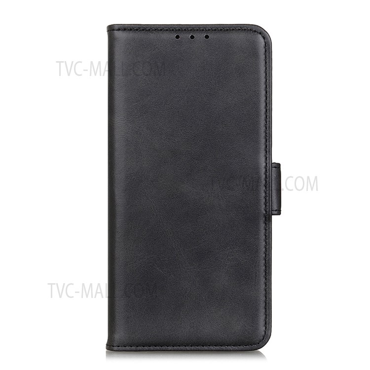 Anti-Fall Anti-Scratch Folio Flip Cover Side Magnetic Closure Leather Wallet Stand Case for Huawei nova 9 - Black-2