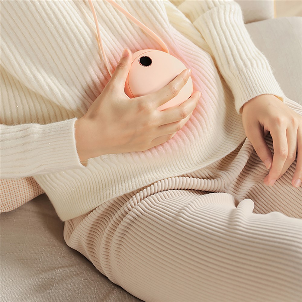 HL21 USB Rechargeable 10000mAh Neck Hanging Electric Winter Hand Neck Warmer Power Bank - Pink-6