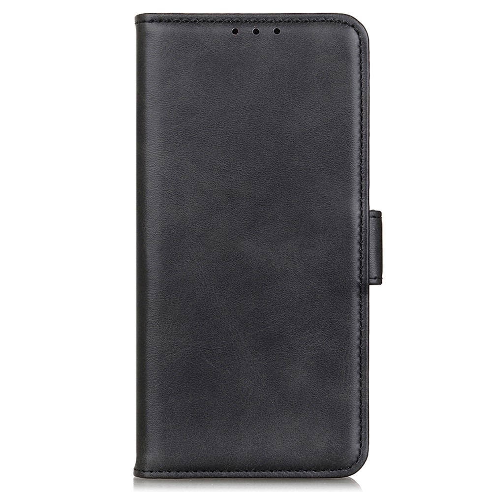 Magnetic PU Leather Protective Folio Flip Wallet Phone Cover with Stand Feature for Honor 50 Lite / Huawei nova 8i - Black-2