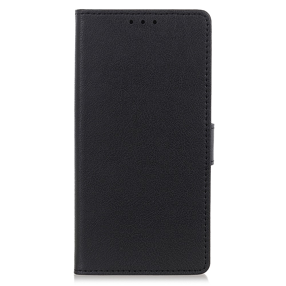 Stand Book Design Premium PU Leather Wallet Magnetic Flip Folio Cover for Honor 50 Lite / Huawei nova 8i - Black-2