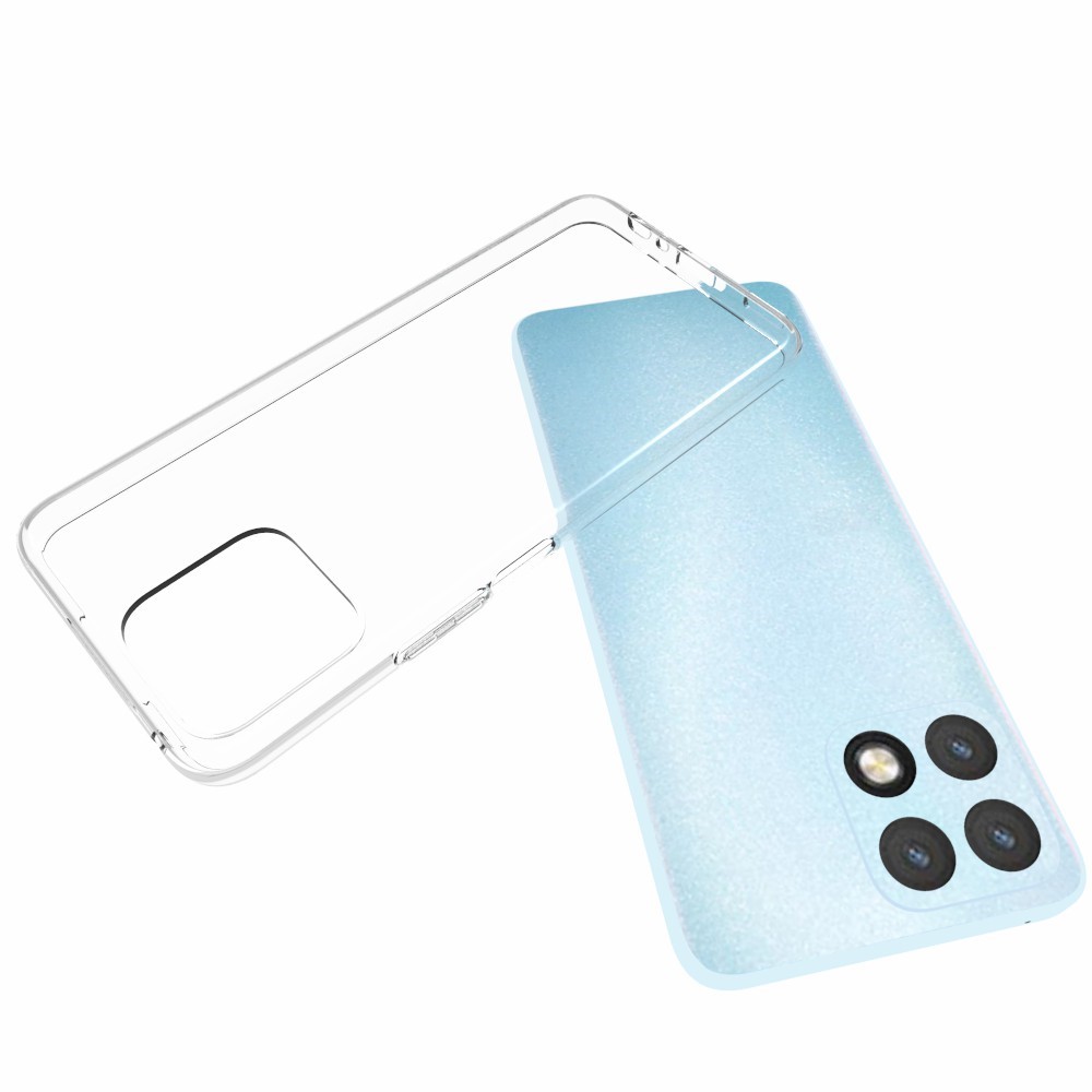 10Pcs/Pack Light Slim Anti-watermark Clear Durable Soft TPU Protective Phone Cover Case for Honor X30i-6